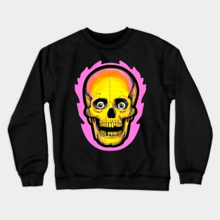 Vintage style Halloween Skull Crewneck Sweatshirt